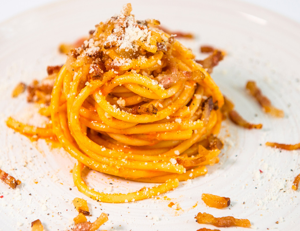 Pasta amatriciana Roma