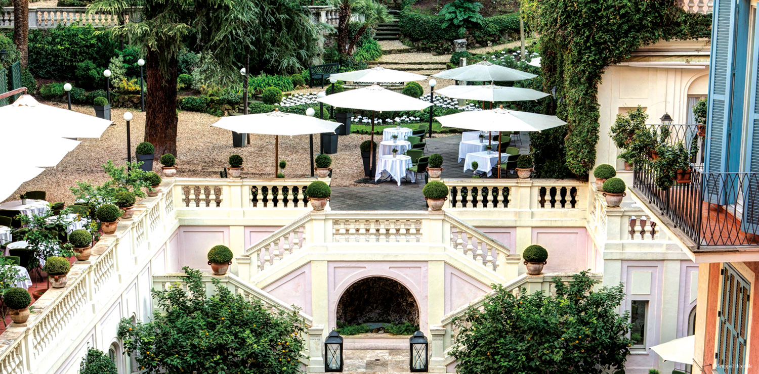 Jardin De Russie Rome Rome, Italy Hotel De Russie Cafe Print
