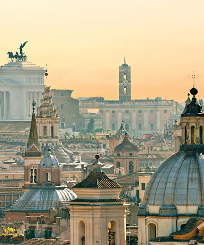 A panoramic view of Rome from the spectaular viewpoint of Janiculum (ph. Valentina Stefanelli)