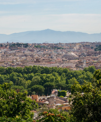 Vista su Roma dal Gianicolo, ph. Valentina-Stefanelli